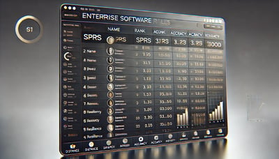 DALL·E 2025-03-10 15.05.55 - A realistic screenshot of a desktop application displaying a leaderboard for enterprise software salespeople. The application has a clean, modern UI w