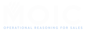 MOIC logo with tagline white