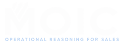 MOIC logo with tagline white