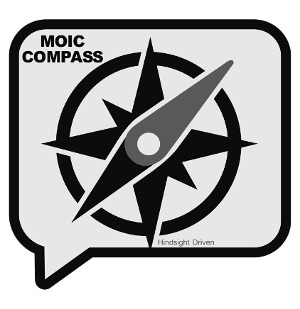 compass grayscale
